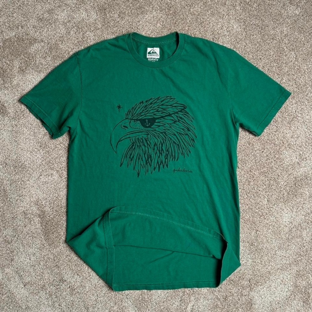 Y2K QUIKSILVER "EAGLE" GRAPHIC TEE